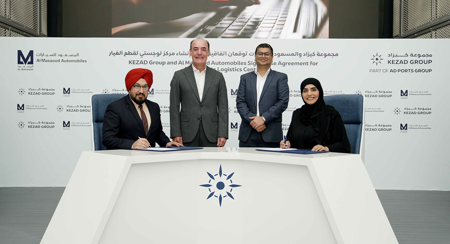 Al Masaood Automobiles to Set Up Spare Parts Logistics Centre in KEZAD
