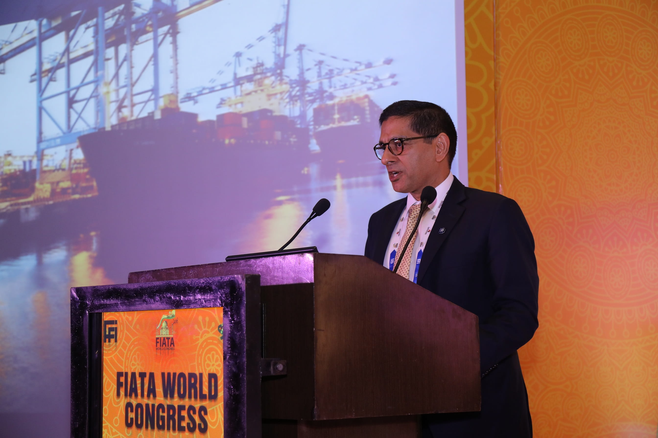 KIZAD-CEO-Samir-Chaturvedi-presents-at-FIATA-World-Congress