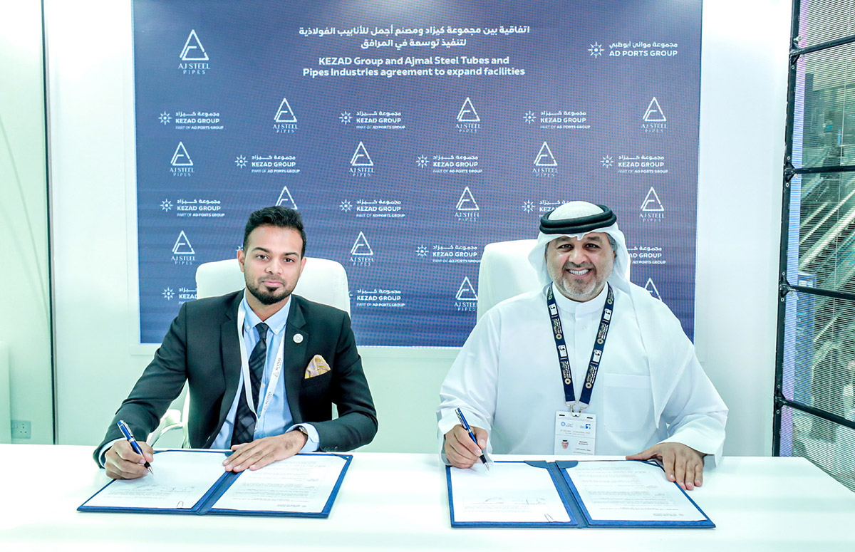 AJ-Steel-Sign-Agreement-with-KEZAD-Group-